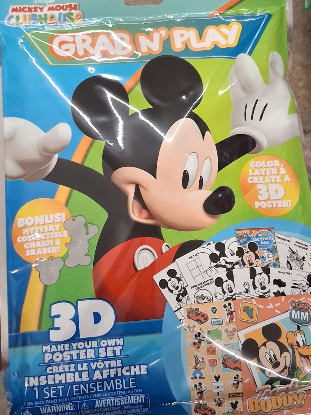 New Mickey Mouse Grab N' Play Activity Set